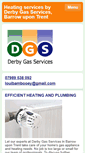 Mobile Screenshot of derbygasservices.co.uk